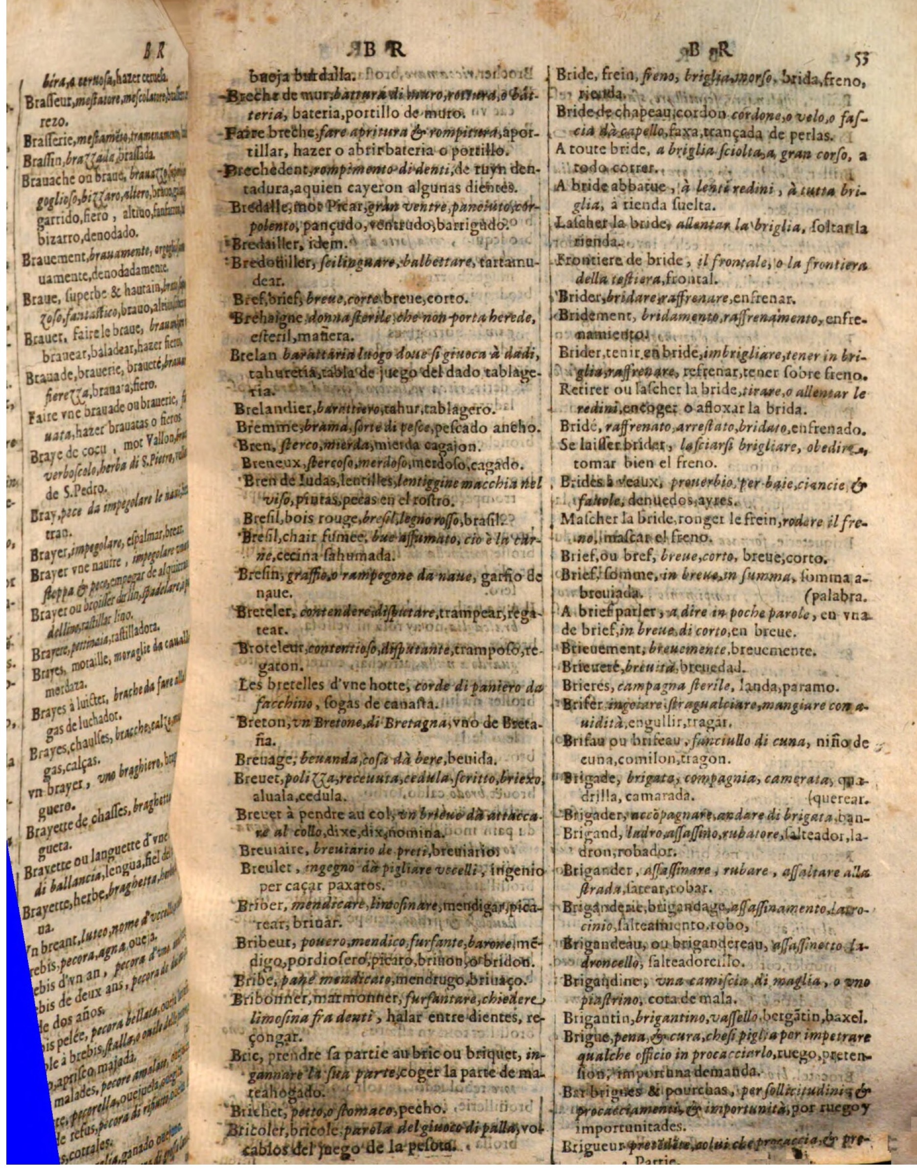1644 - Jacques Crespin - Trésor des trois langues - Passau 1644 - Jacques Crespin - Trésor des trois langues - Passau