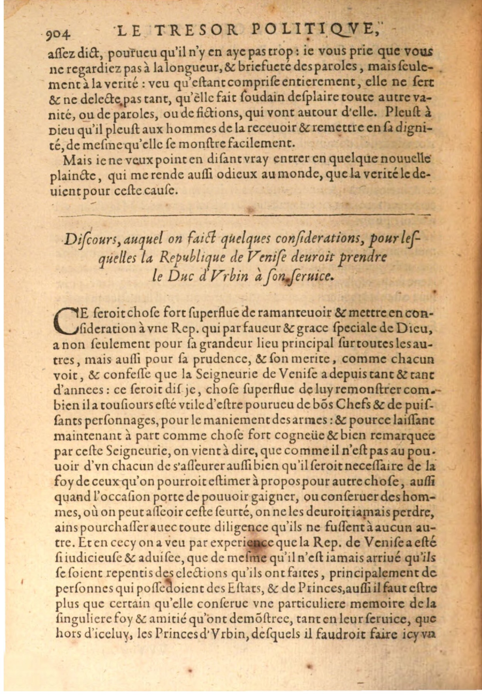 1608 - Pierre Chevalier - Trésor politique - BSB Munich