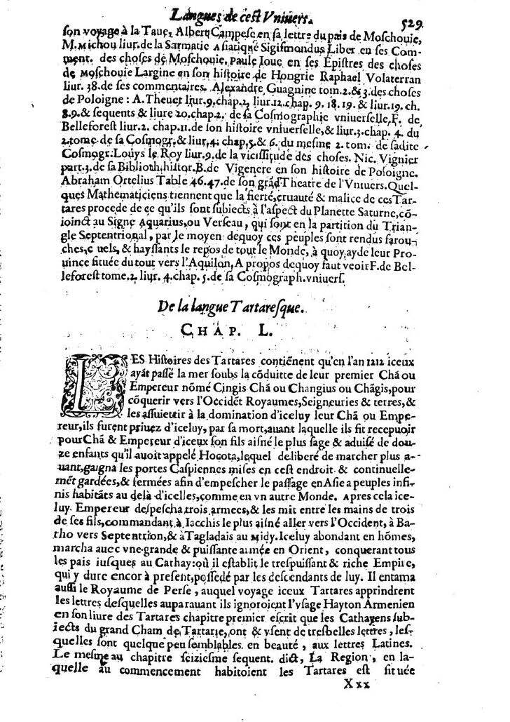1613 - Matthieu Berjon - Trésor de l’histoire des langues de cet univers - BM Lyon