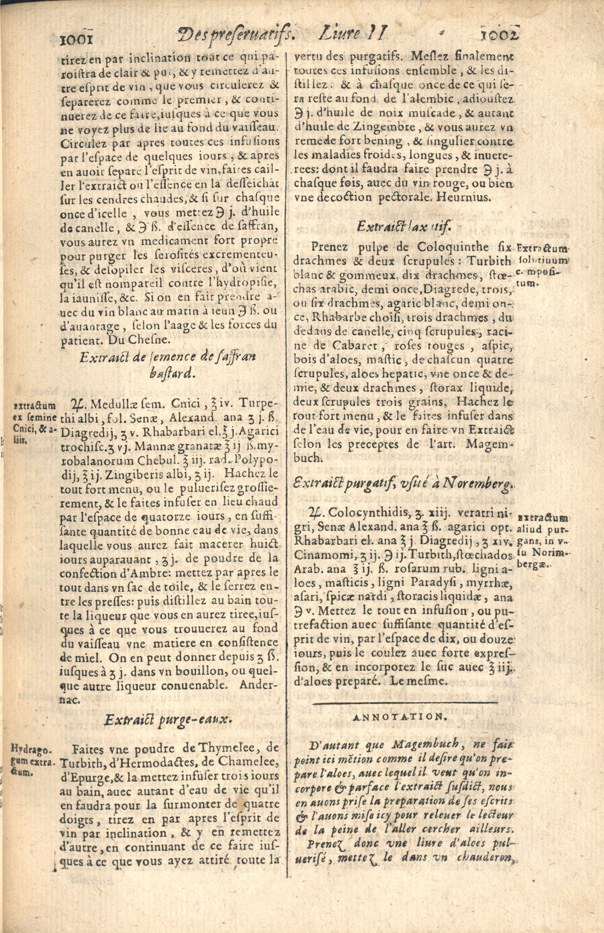 1610 - Étienne Gamonet - Grand Trésor ou dispensaire - CESR Tours