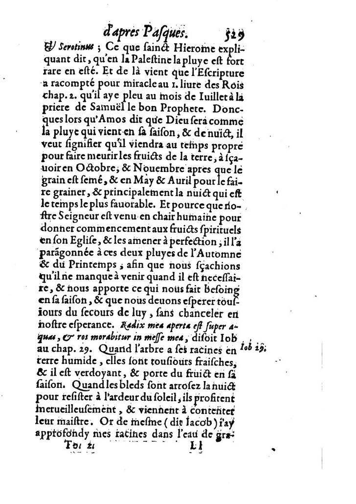 1607 - Nicolas Du Fossé - Trésor quadragésimal - T 02 - BM Lyon
