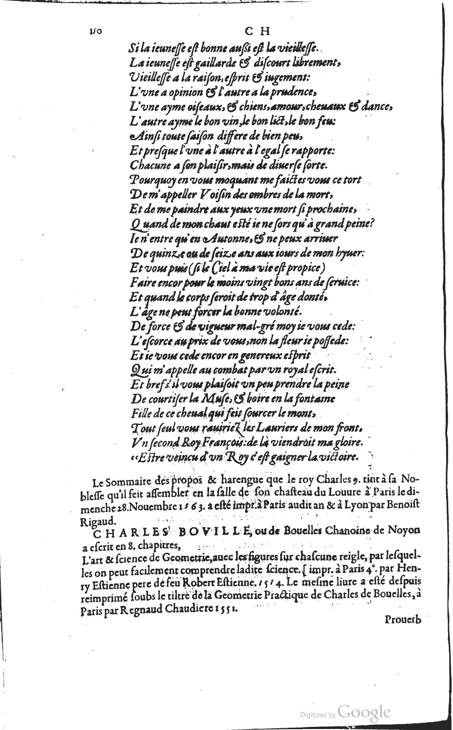 1585 - Barthélemy Honorat - Bibliothèques françaises - BSB Munich