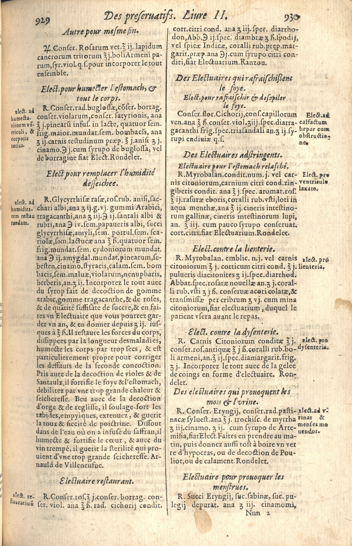 1610 - Étienne Gamonet - Grand Trésor ou dispensaire - CESR Tours