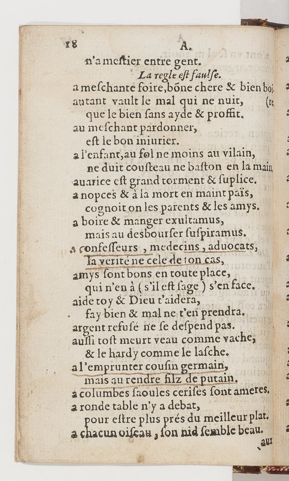 1577 - Jean d’Ogerolles - Trésor de sentences dorées - BnF Arsenal