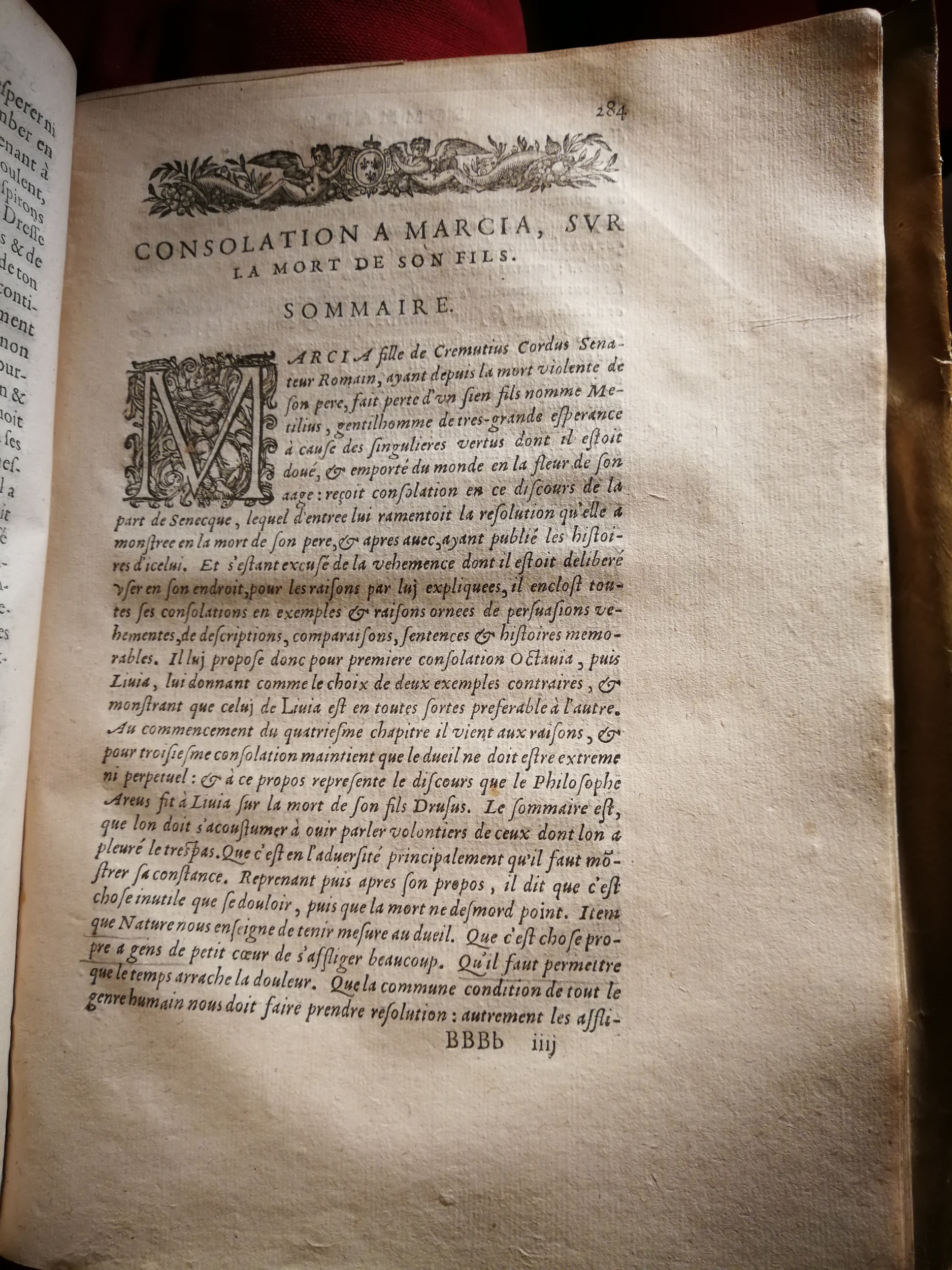 1595 - Jean Houzé - Œuvres morales et mêlées de Sénèque, Trésor de philosophie morale - T. 1 - BnF 1595 - Jean Houzé - Œuvres morales et mêlées de Sénèque, Trésor de philosophie morale - T. 1 - BnF