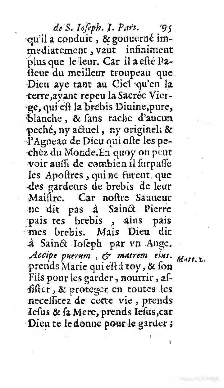 1646 - Jean Piot - Trésor inestimable de Saint-Joseph - BNC Rome