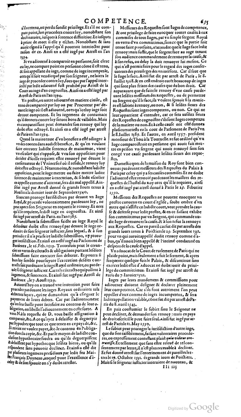 1629 - Veuve Nicolas Buon - Trésor du droit français (29620 T. 1) - BM Lyon