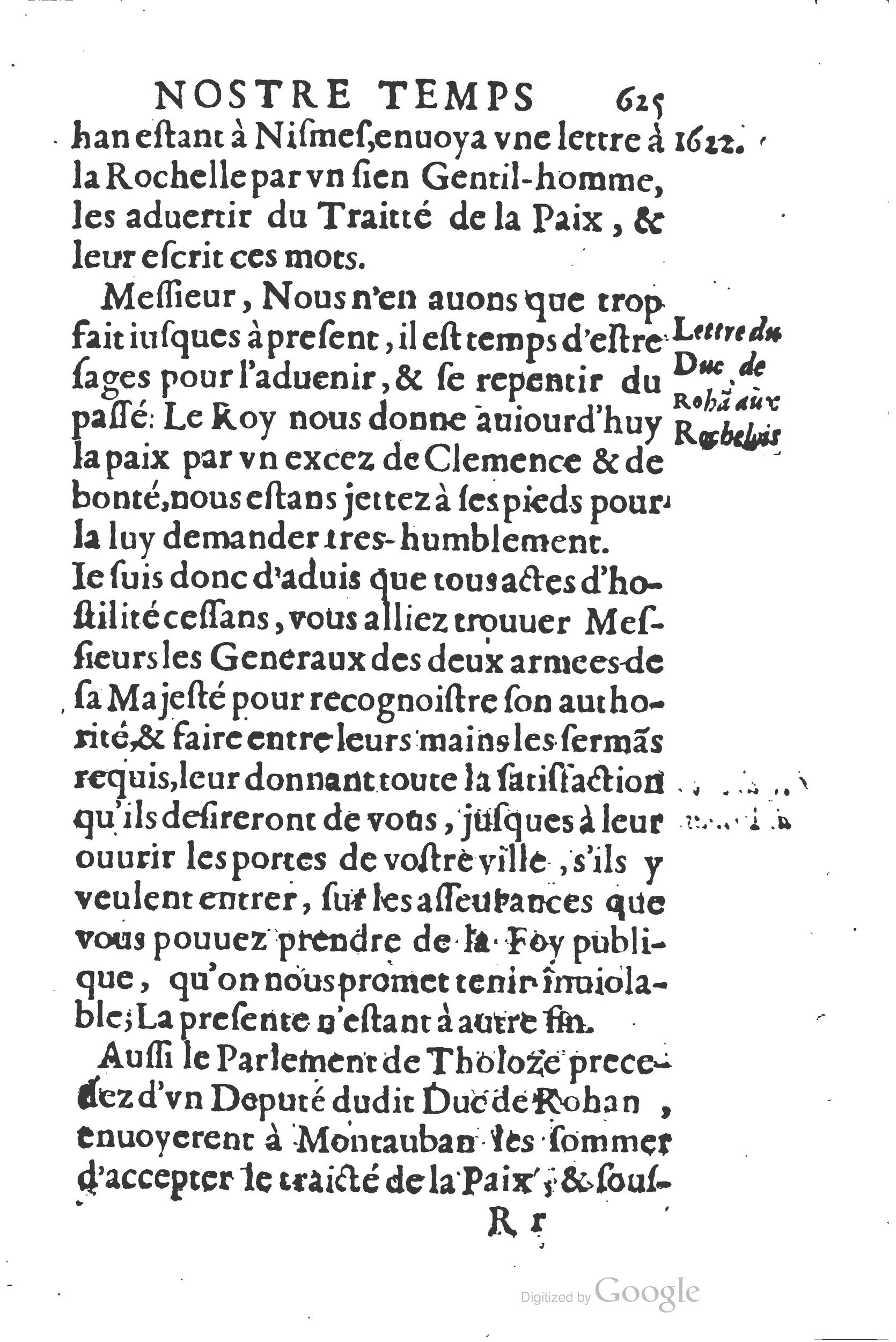 1626 - Joseph Bouillerot - Trésor de l’histoire générale de notre temps - BSB Munich