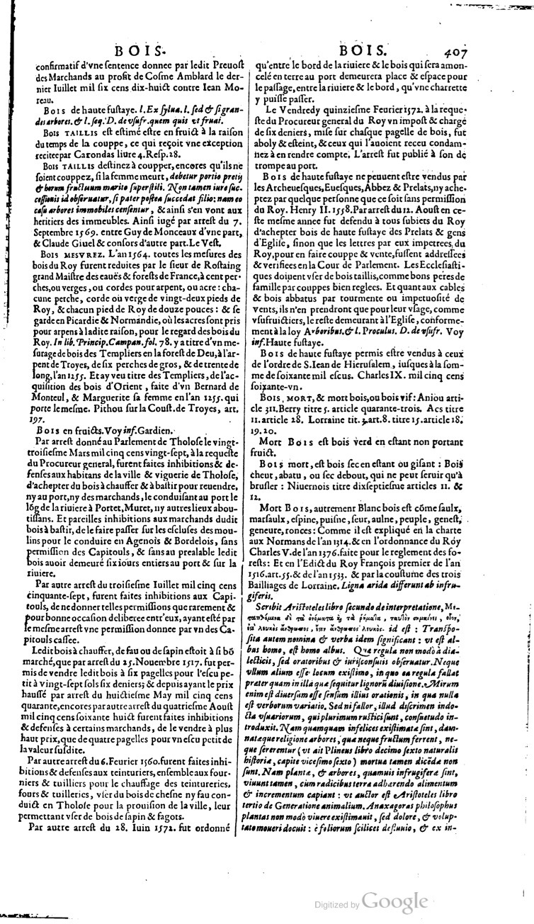1629 - Veuve Nicolas Buon - Trésor du droit français (21754 T. 1) - BM Lyon