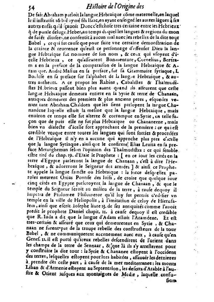 1613 - Matthieu Berjon - Trésor de l’histoire des langues de cet univers - BM Lyon 1613 - Matthieu Berjon - Trésor de l’histoire des langues de cet univers - BM Lyon
