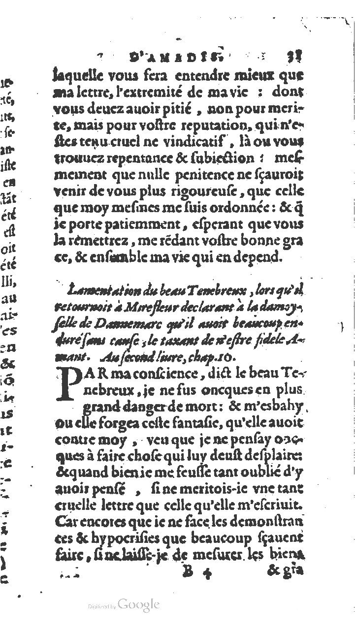 1572 - Jan van Waesberghe - Trésor des Amadis - BNC Rome 1572 - Jan van Waesberghe - Trésor des Amadis - BNC Rome