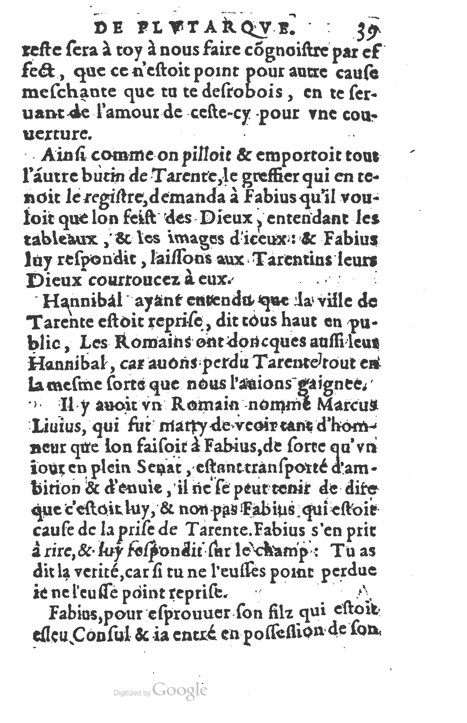 1577 - Claude Micard - Trésor des vies de Plutarque - BSB Munich 1577 - Claude Micard - Trésor des vies de Plutarque - BSB Munich