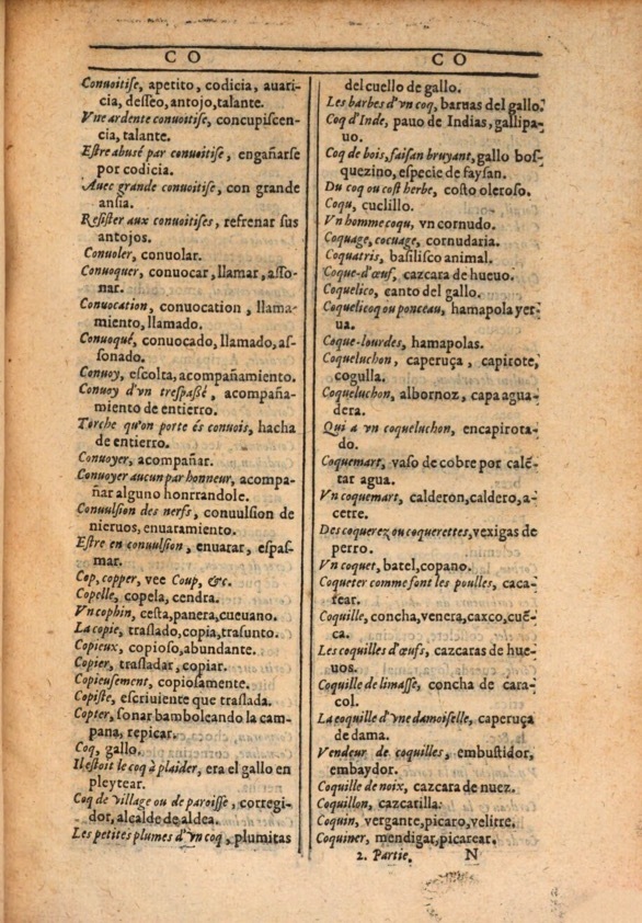 1607 - Marc Orry - Trésor des deux langues espagnole et française (Première et Seconde parties) - ÖNB Wien 1607 - Marc Orry - Trésor des deux langues espagnole et française (Première et Seconde parties) - ÖNB Wien