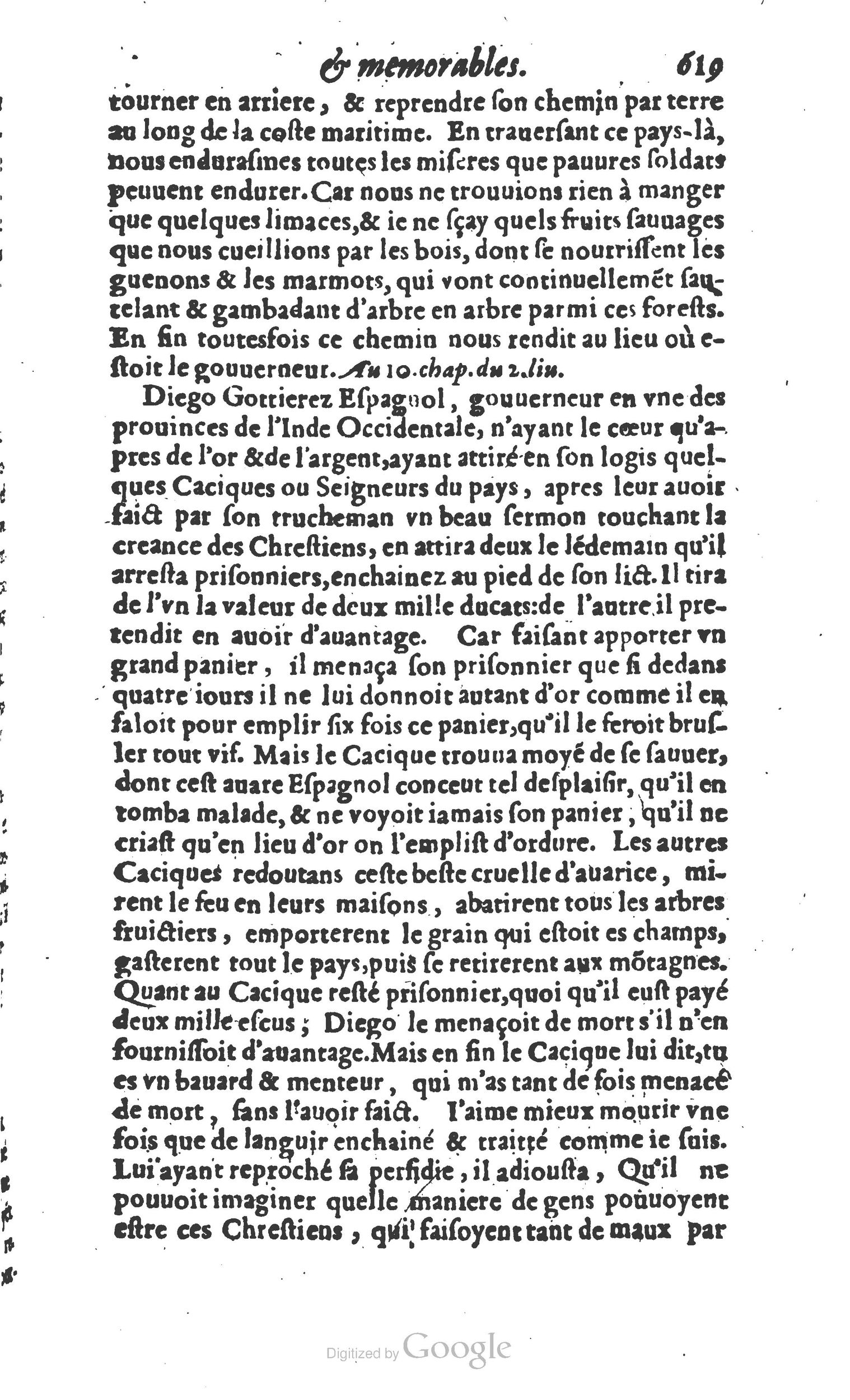 1610 - Paul Marceau - Trésor d’histoires admirables et mémorables - Princeton