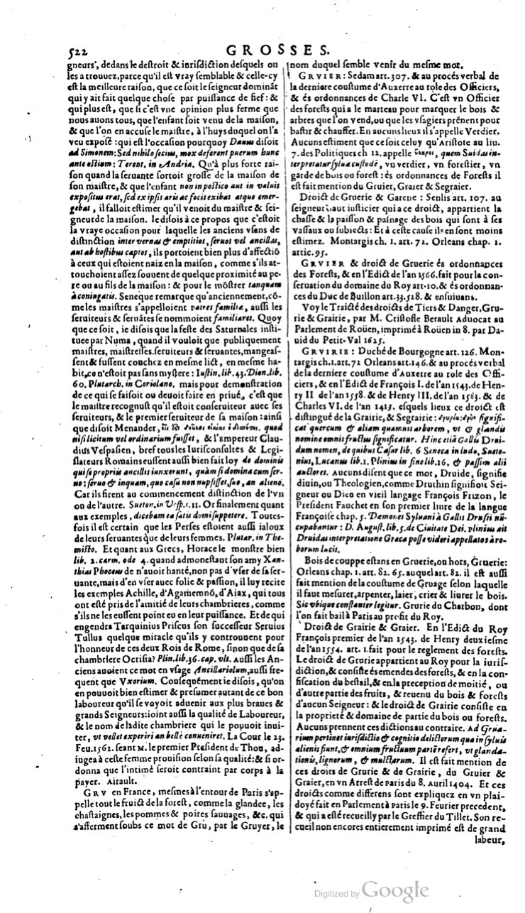 1629 - Veuve Nicolas Buon - Trésor du droit français (21754 T. 2) - BM Lyon
