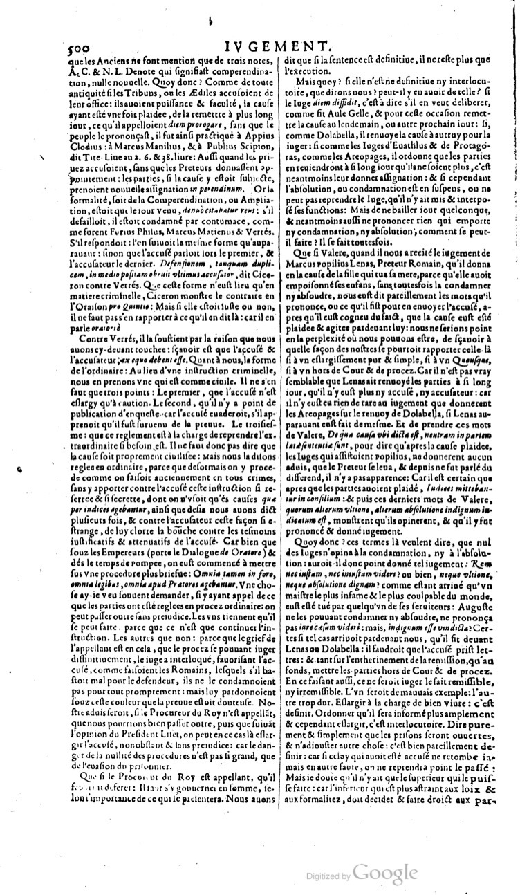 1629 - Veuve Nicolas Buon - Trésor du droit français (21754 T. 2) - BM Lyon