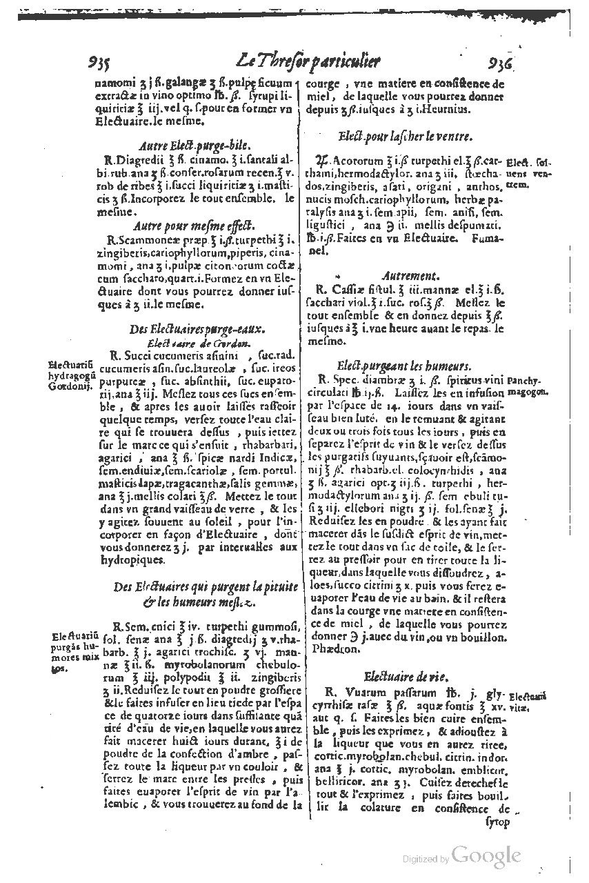 1616 - Étienne Gamonet - Grand trésor ou dispensaire - BSB Munich