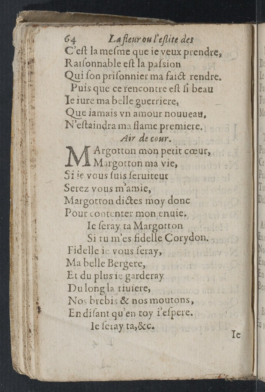 1607 - Pierre Brossart - Trésor des trésors - BnF