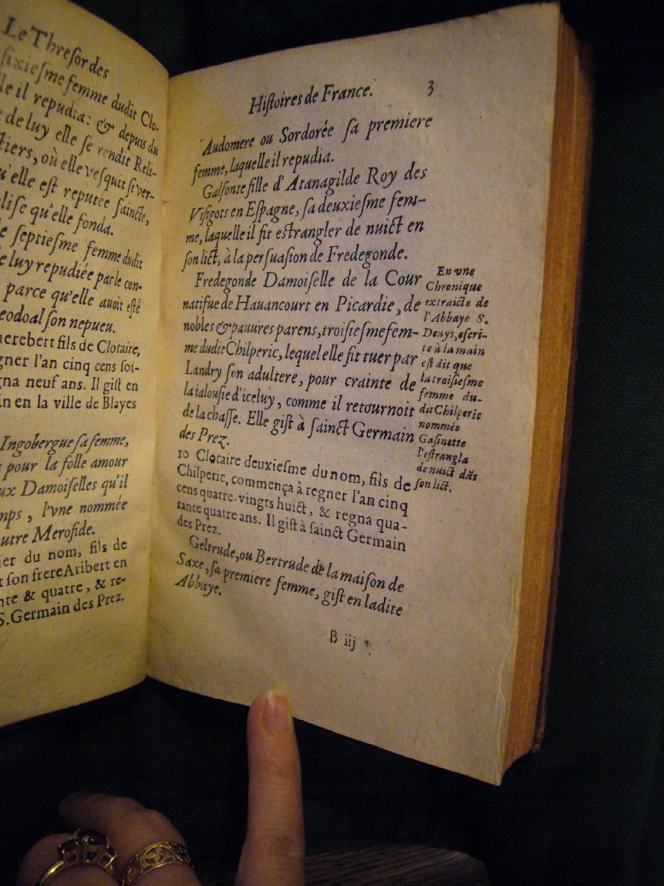 1630 - Jean Corrozet - Trésor des histoires de France - BnF