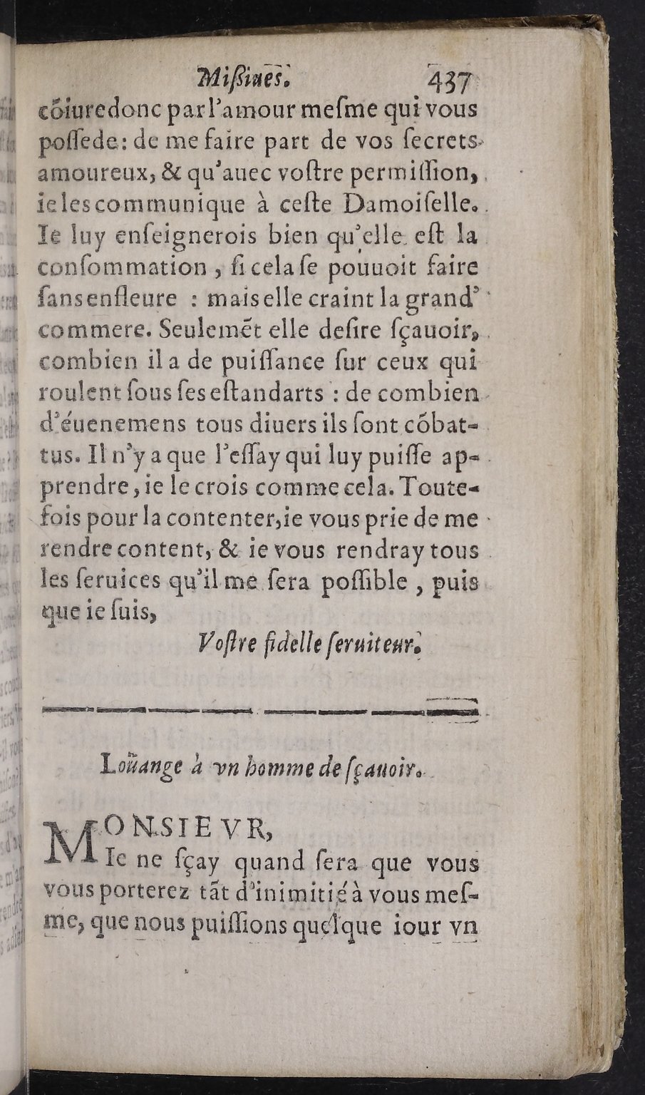 1624 - Jacques Cailloué - Secrétaire des secrétaires ou le Trésor de la plume française - BnF