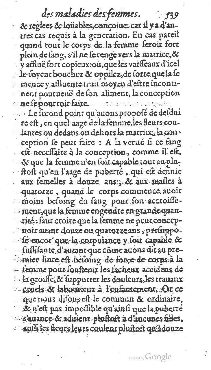 1585 - Jacques du Puis - Trésor des remèdes secrets pour les maladies des femmes - BnF
