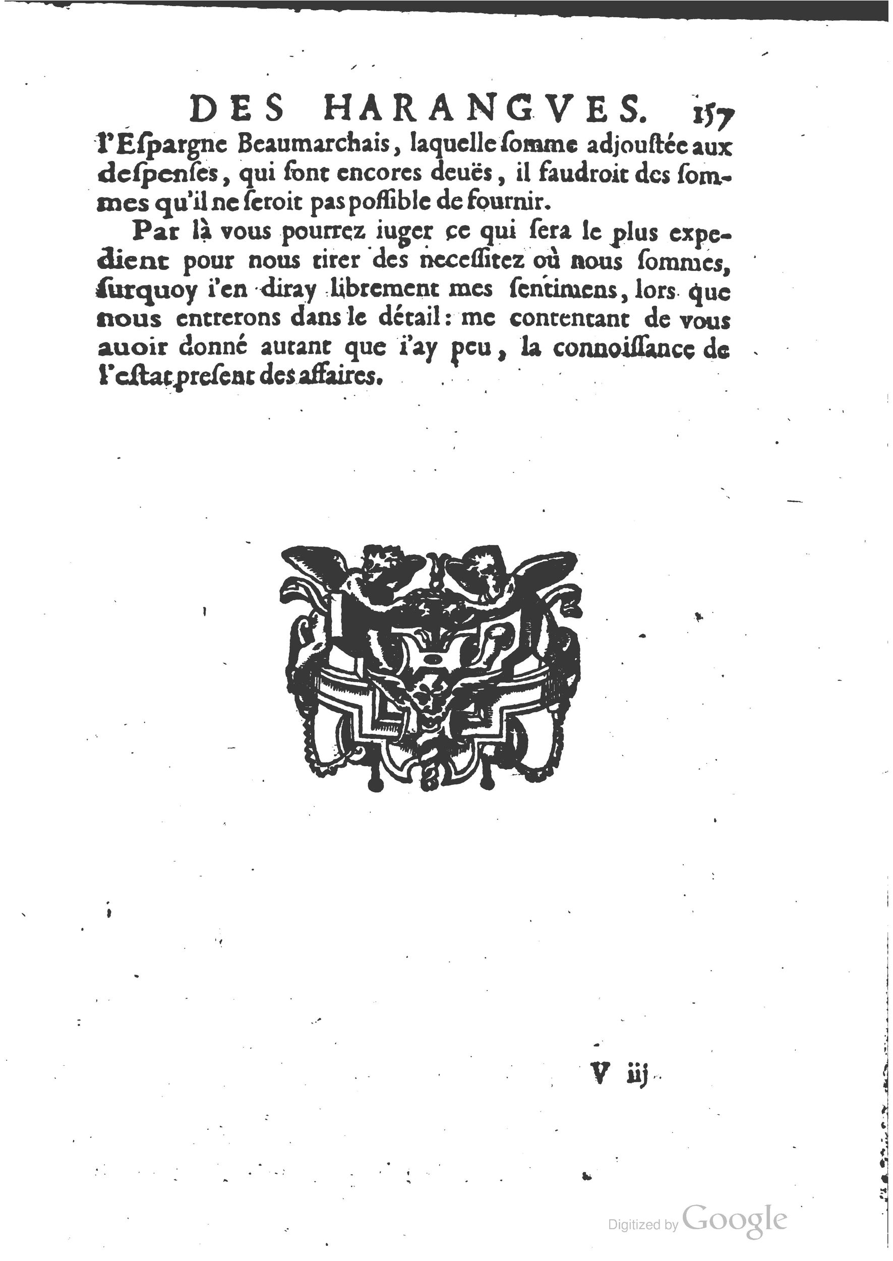 1654 - Michel Bobin - Trésor des harangues, remontrances et oraisons funèbres - BM Lyon