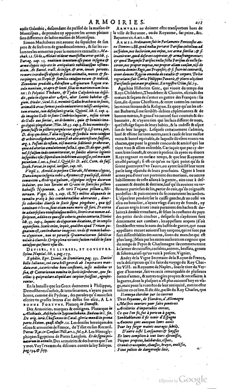 1629 - Veuve Nicolas Buon - Trésor du droit français (29620 T. 1) - BM Lyon