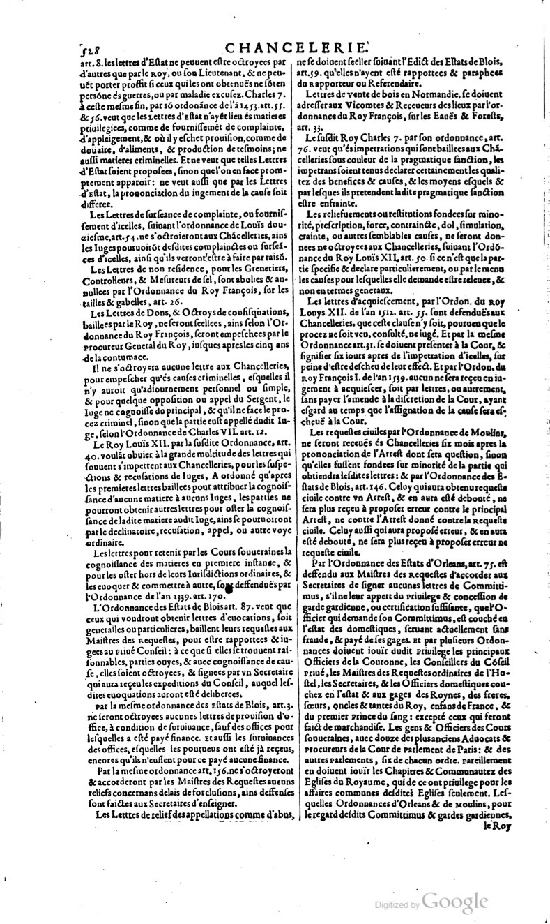 1629 - Veuve Nicolas Buon - Trésor du droit français (29620 T. 1) - BM Lyon