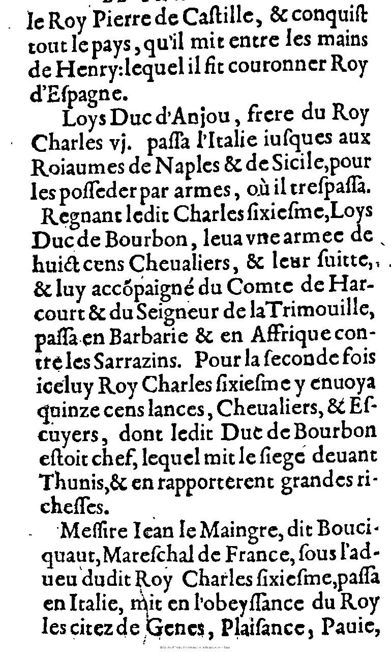 1603 - Galiot Corrozet - Trésor des histoires de France - Michigan