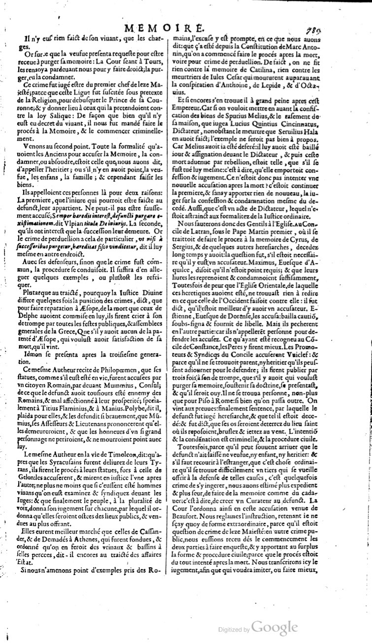1629 - Veuve Nicolas Buon - Trésor du droit français (21754 T. 2) - BM Lyon 1629 - Veuve Nicolas Buon - Trésor du droit français (21754 T. 2) - BM Lyon