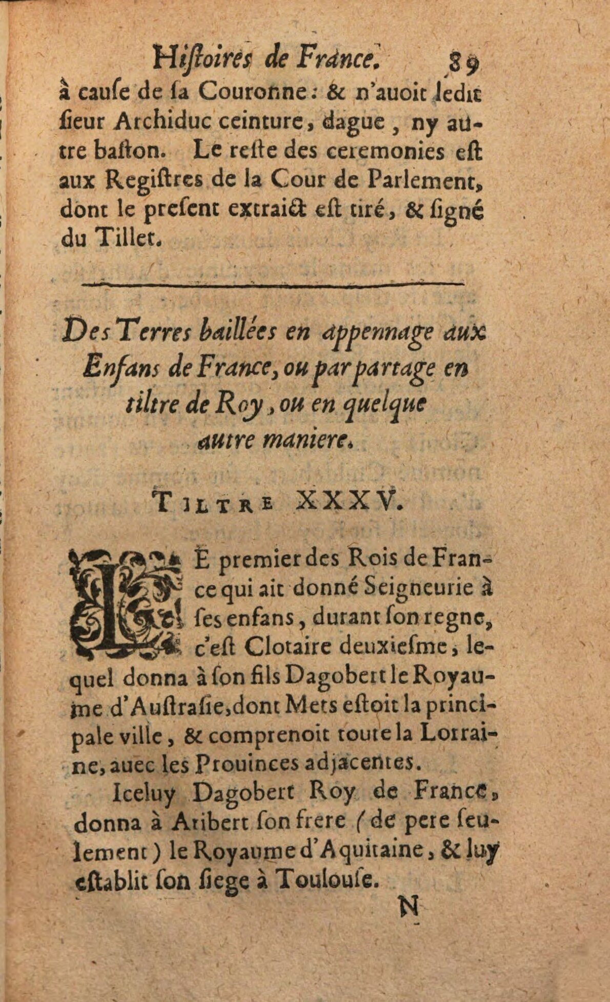 1639 - Jean Corrozet - Trésor des histoires de France - BSB Munich 1639 - Jean Corrozet - Trésor des histoires de France - BSB Munich