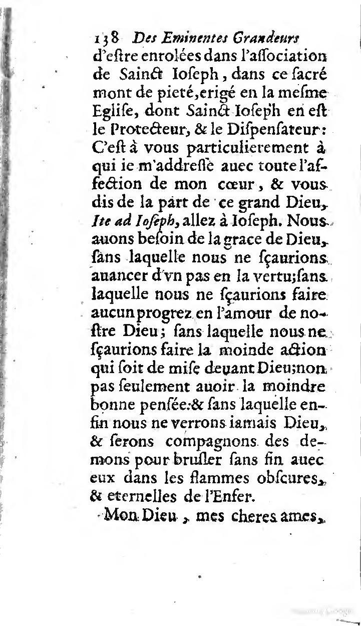 1646 - Jean Piot - Trésor inestimable de Saint-Joseph - BNC Rome
