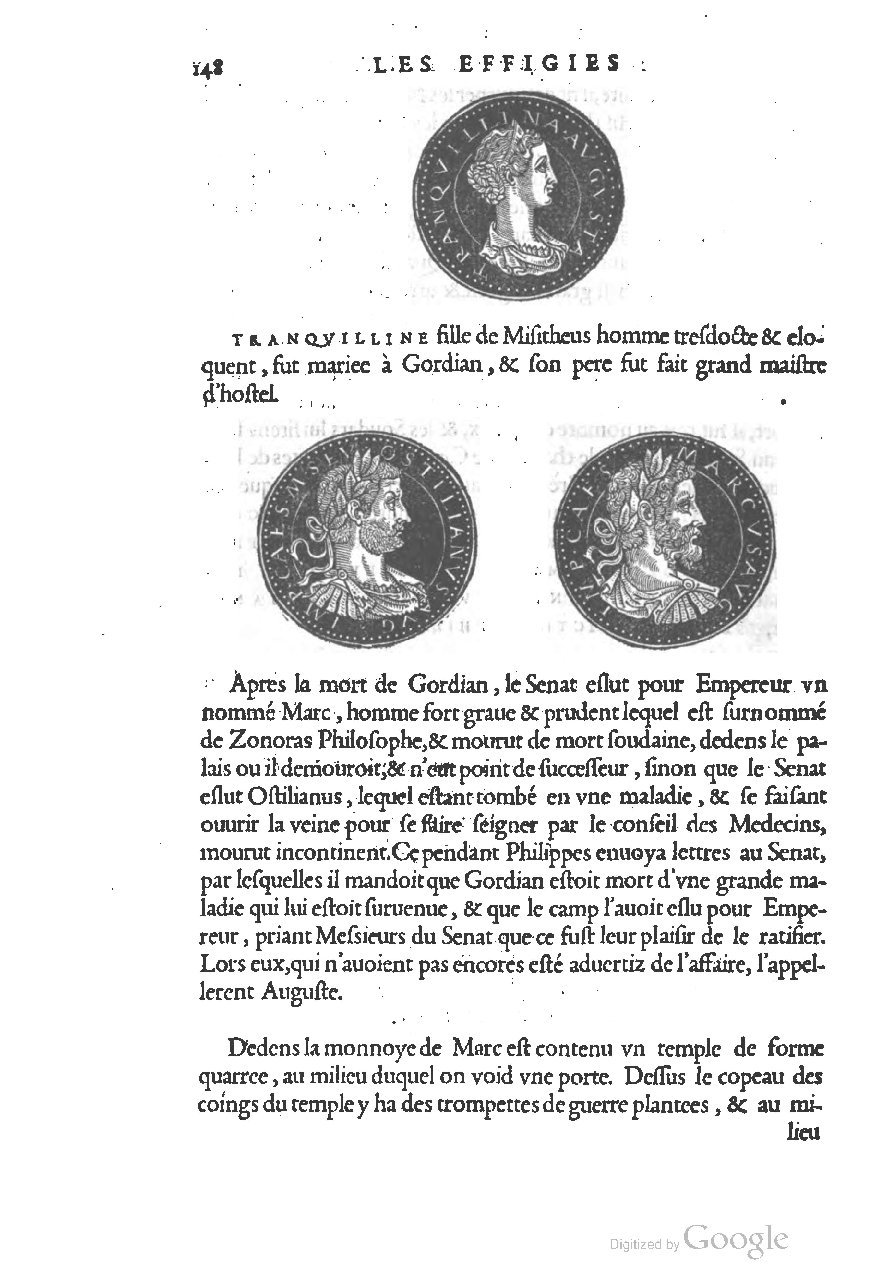 1553 - Jacopo Strada et Thomas Guérin - Épitome du Trésor des antiquités - UGent