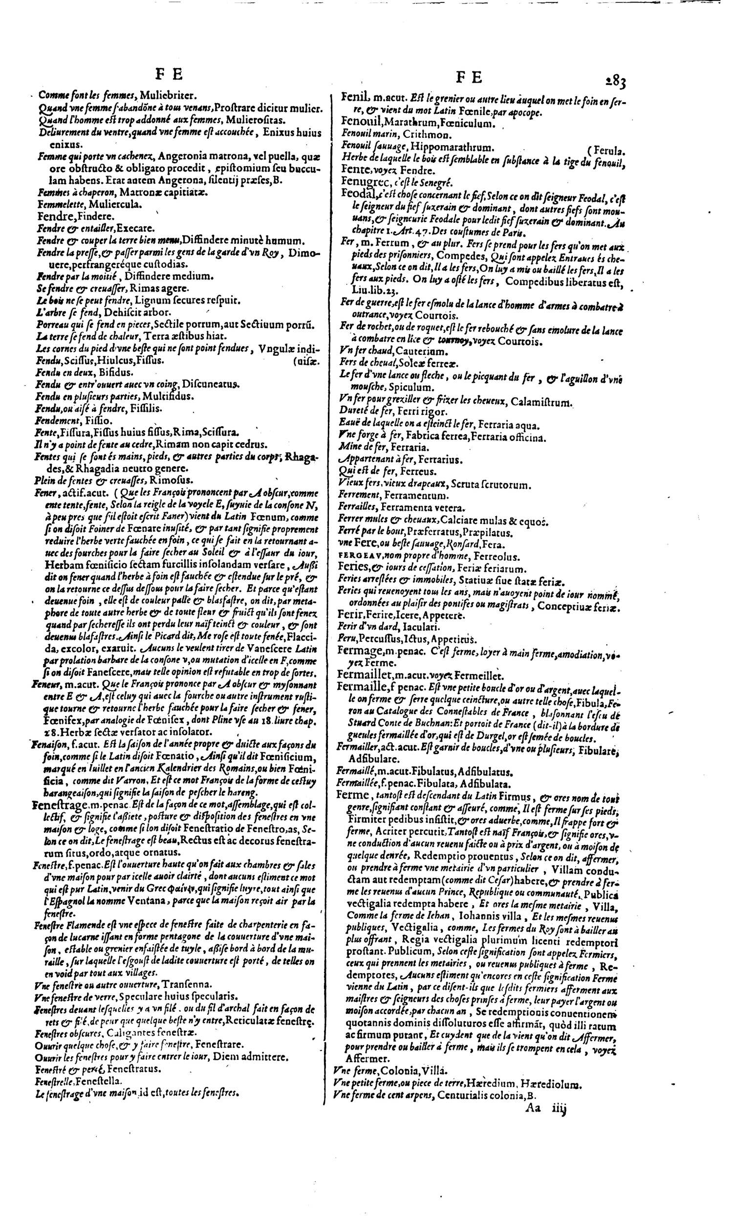 1606 - David Douceur - Trésor de la langue française - BM Lyon 1606 - David Douceur - Trésor de la langue française - BM Lyon