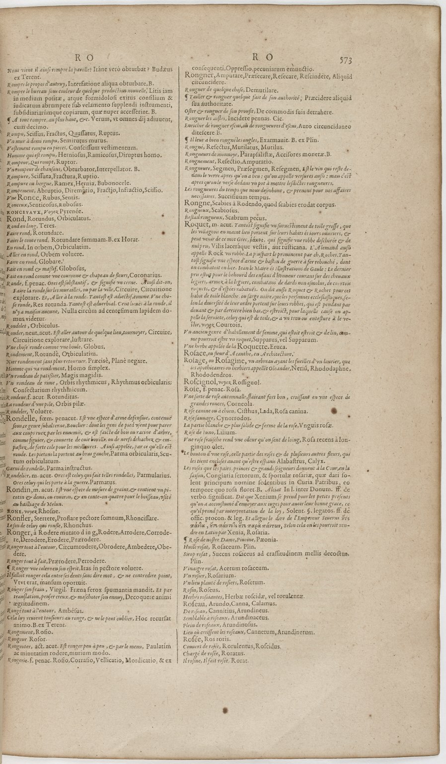 1606 - David Douceur - Trésor de la langue française - BnF
