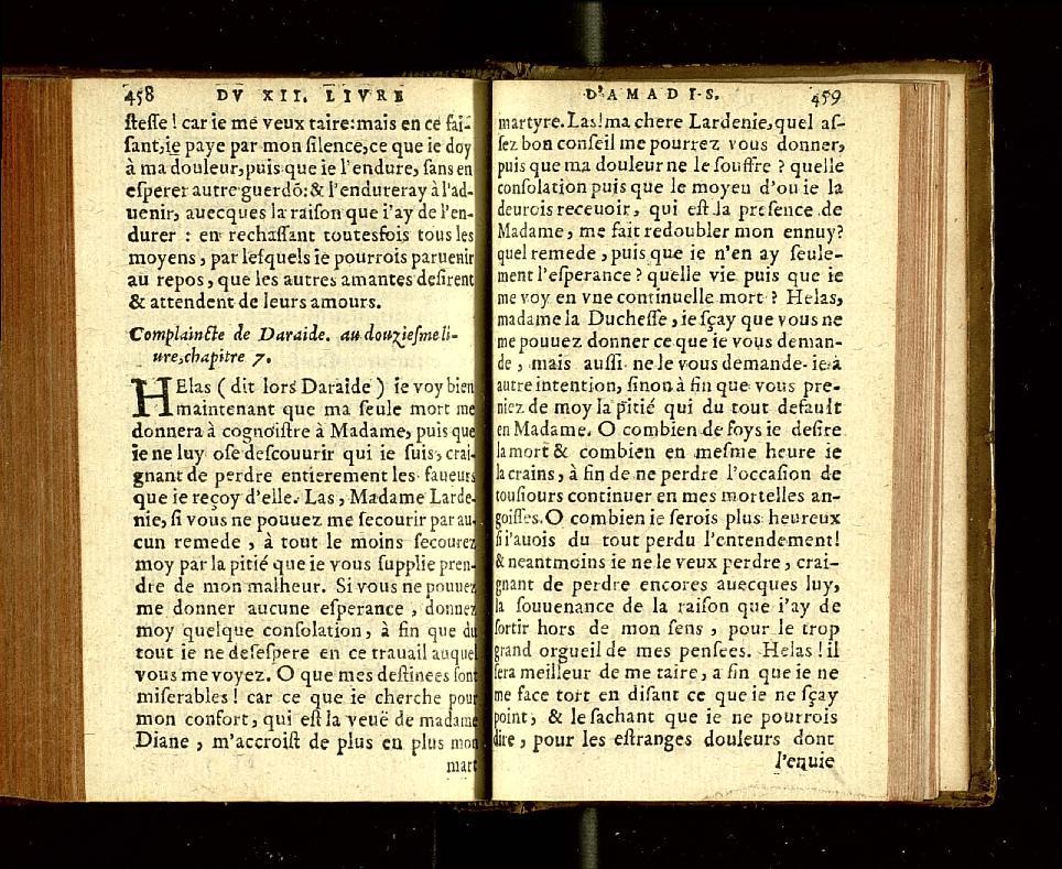 1571 - François Durelle et Benoît Rigaud - Trésor des Amadis - RAE Madrid 1571 - François Durelle et Benoît Rigaud - Trésor des Amadis - RAE Madrid