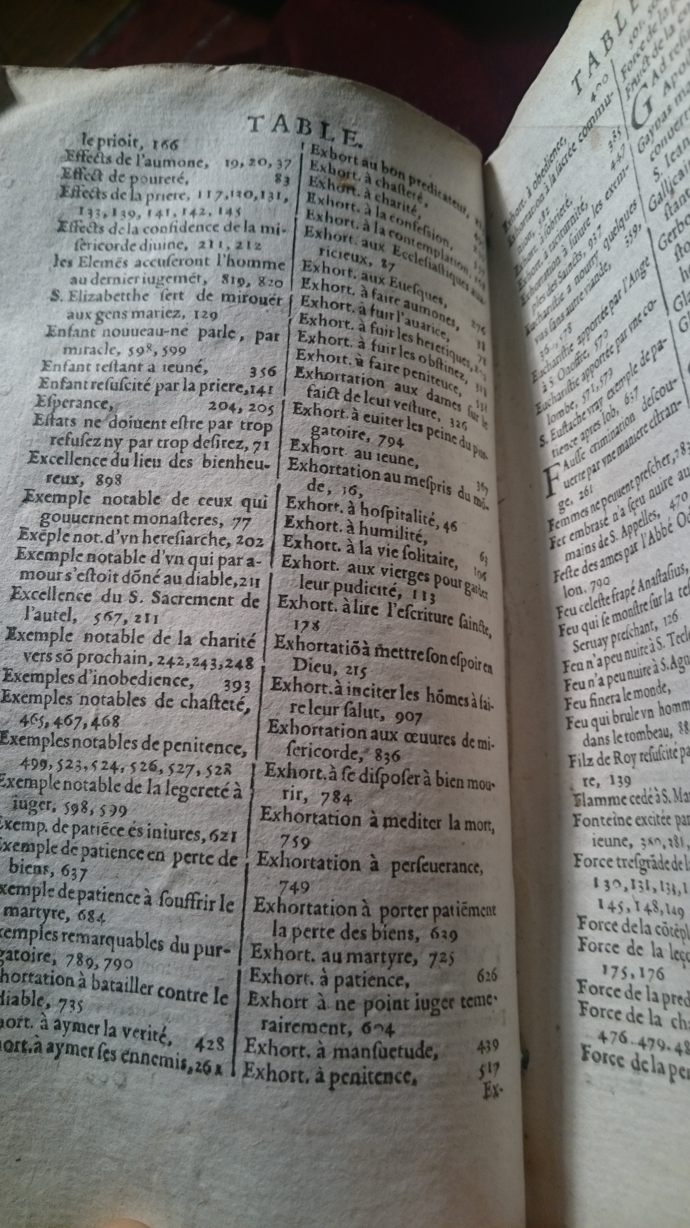 1596 - Jean Bogart - Trésor des faits et dits mémorables des hommes saints et illustres - BM Amiens 1596 - Jean Bogart - Trésor des faits et dits mémorables des hommes saints et illustres - BM Amiens