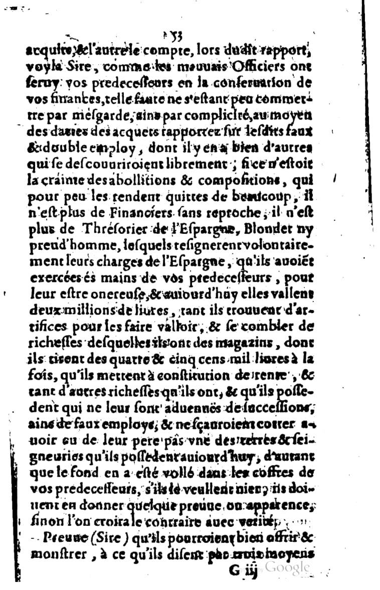 1615 - s.n. 2 - Trésor des trésors de France - BM Lyon