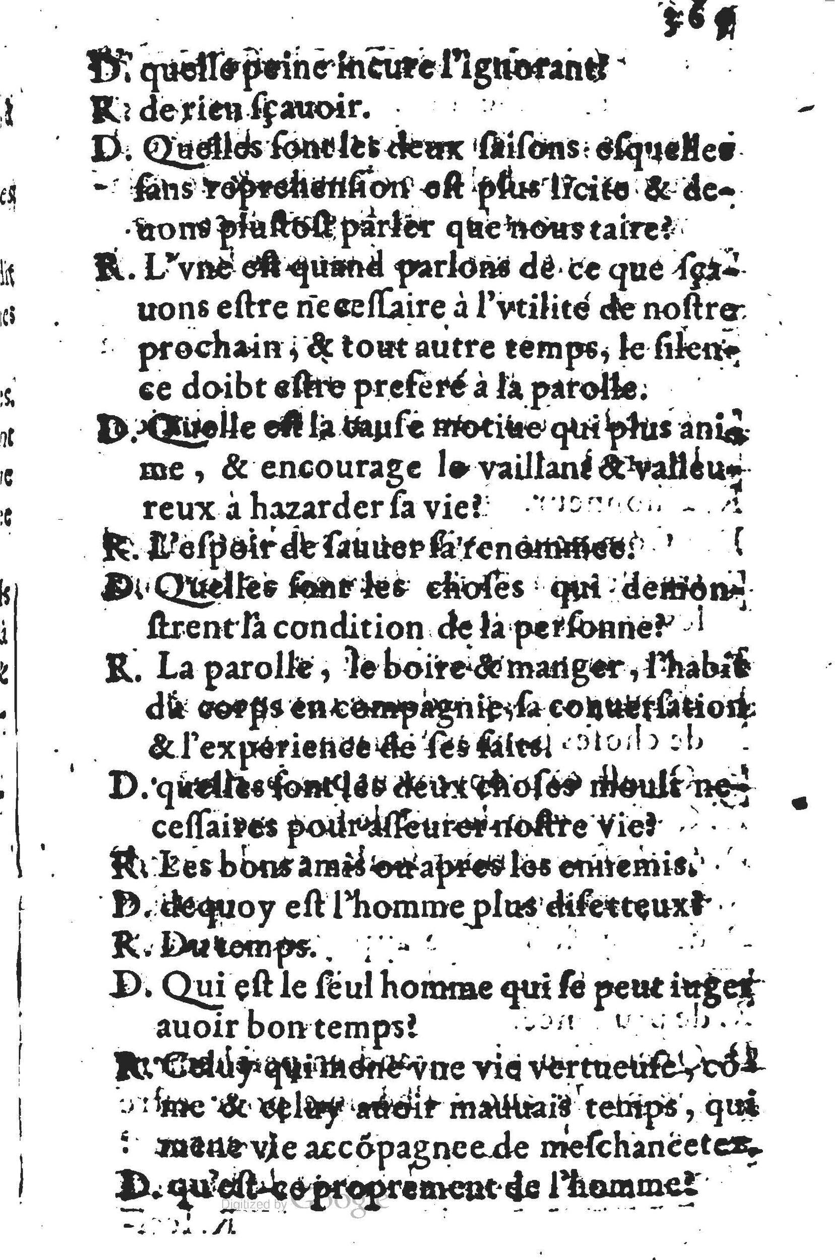 1578 - Nicolas Lescuyer - Trésor des sentences dorées - UGent