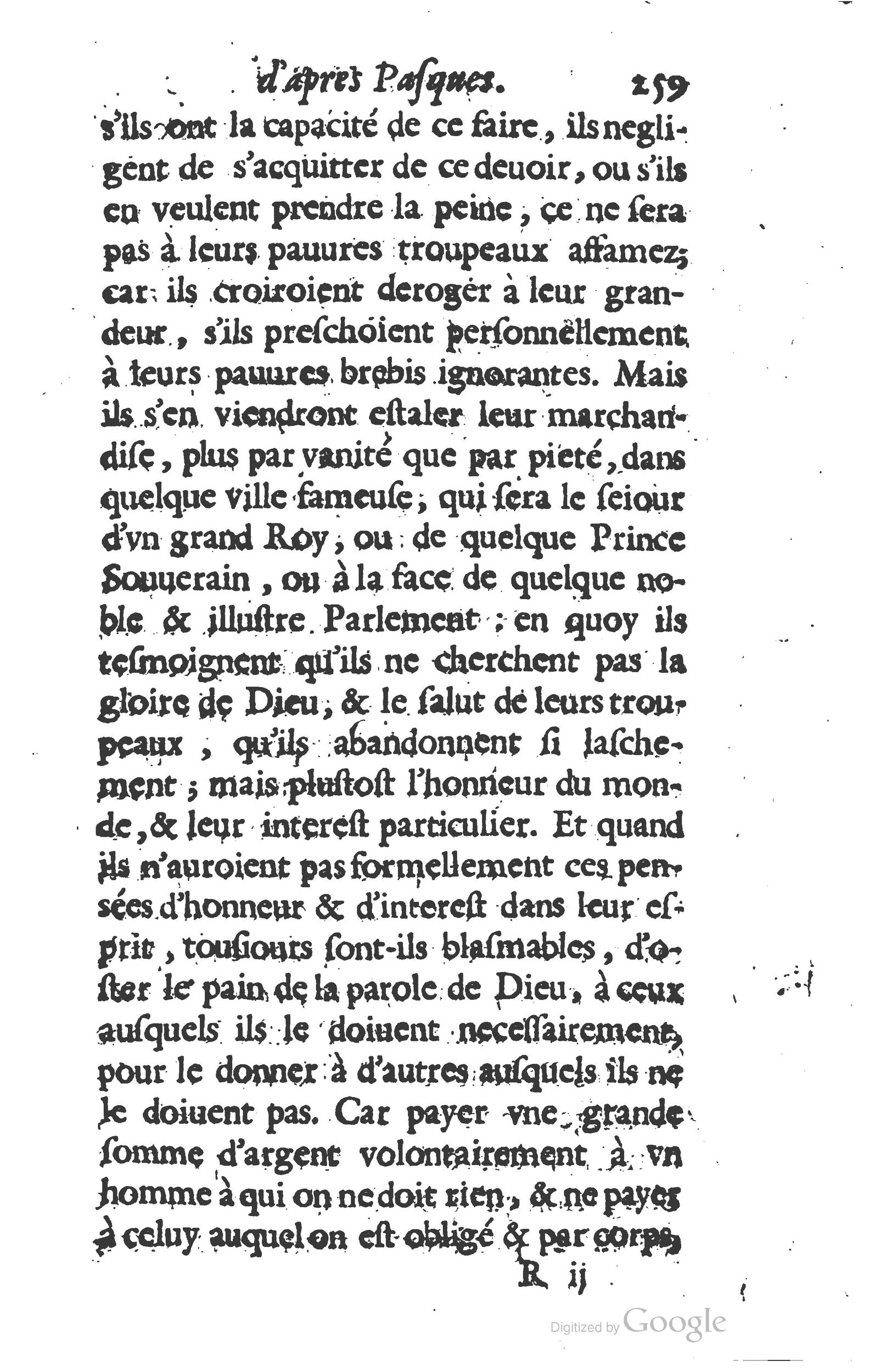 1629 - Manassés de Préaulx - Sermons ou Trésors de la piété chrétienne - BM Lyon