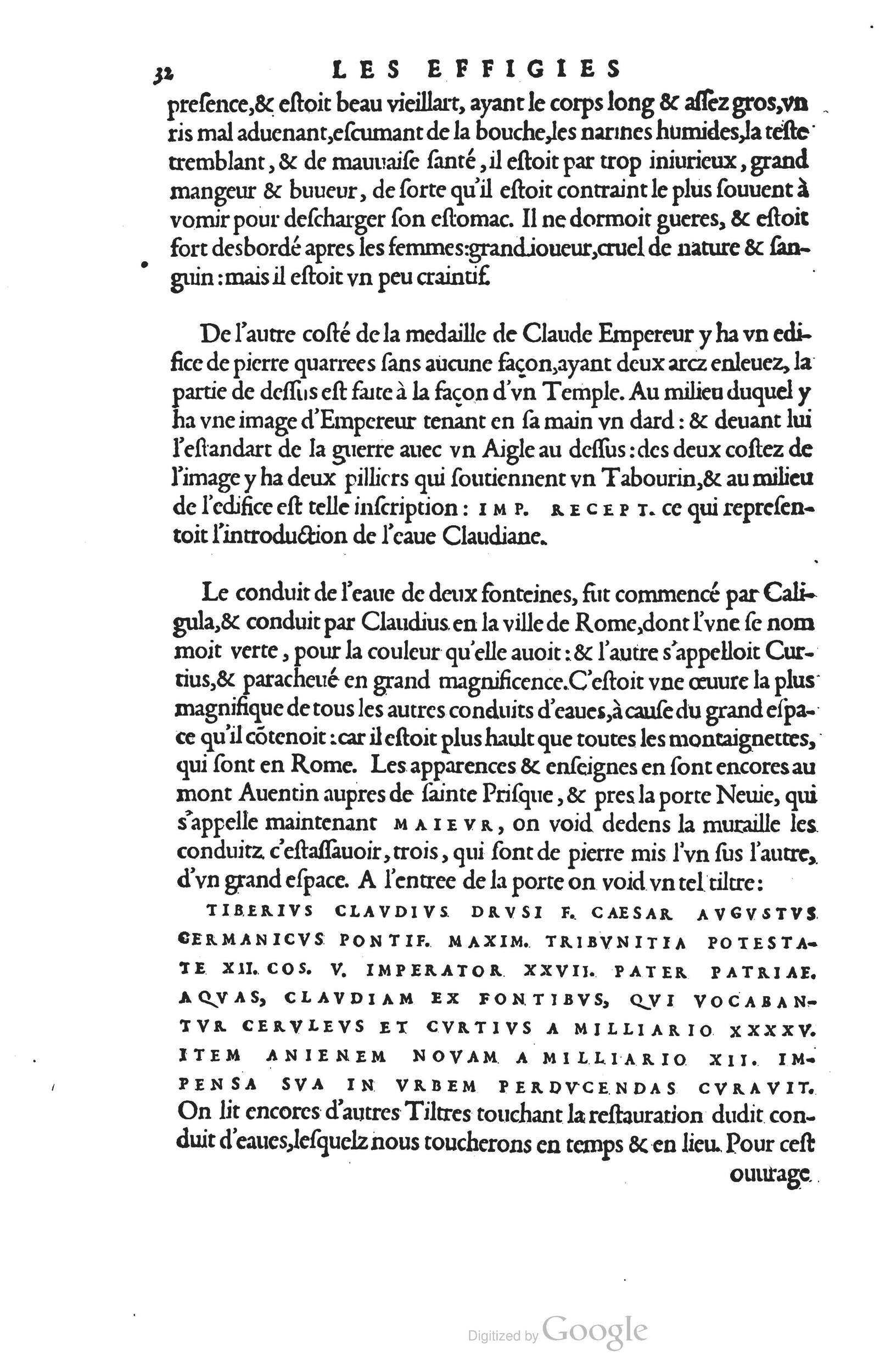 1553 - Jacopo Strada et Thomas Guérin - Épitome du Trésor des antiquités - Prague