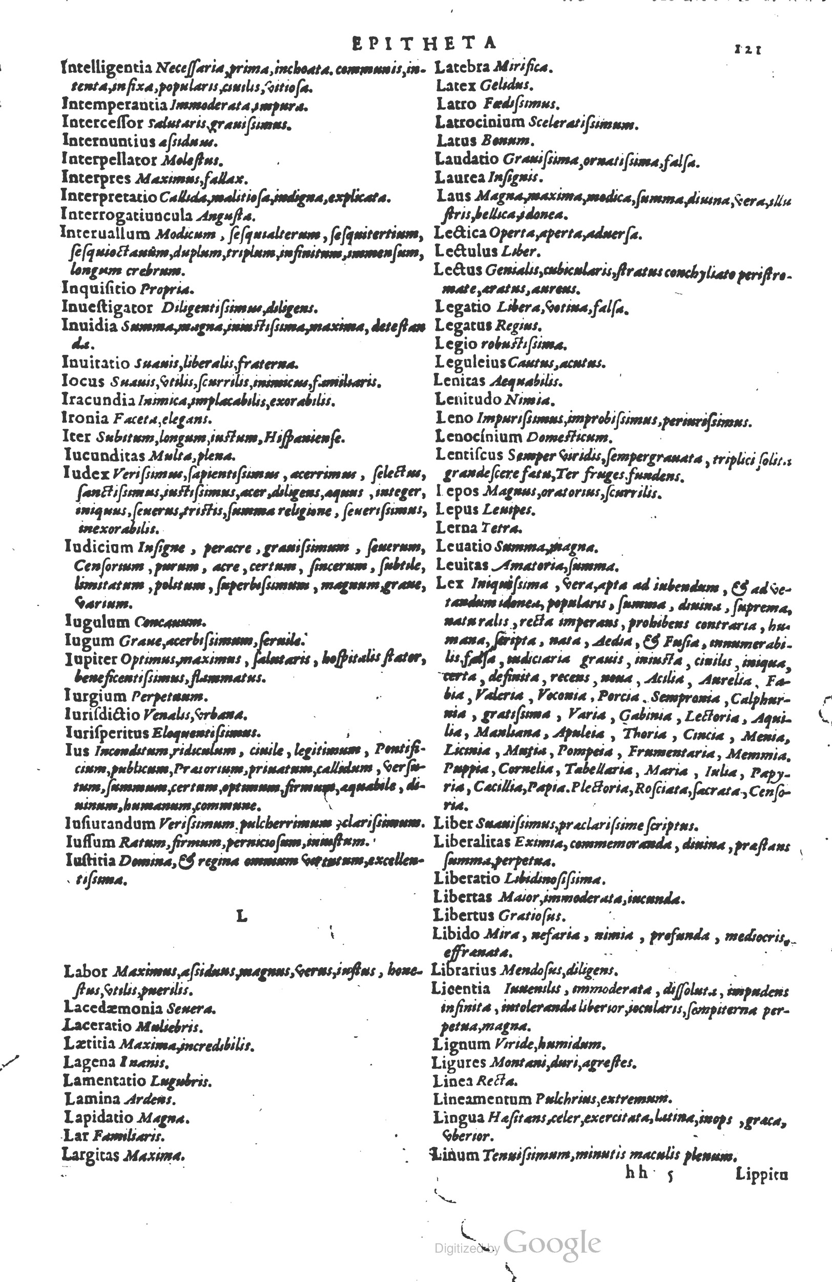 1578 - Louis Cloquemin - Trésor des mots et traits français - BSB Munich