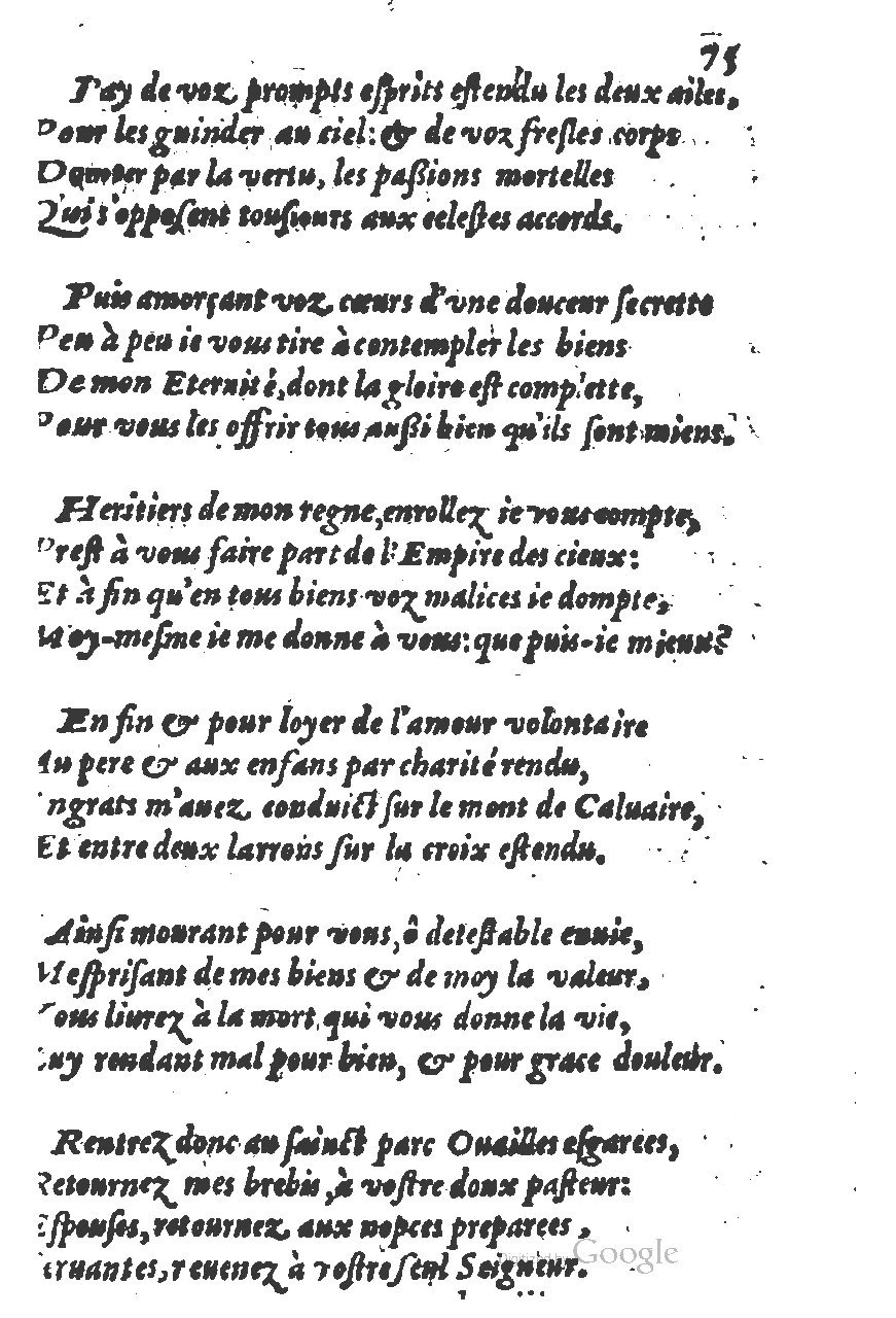 1578 - Guillaume Chaudière - Trésor de dévotion traitant de plusieurs belles vertus - BM Lyon