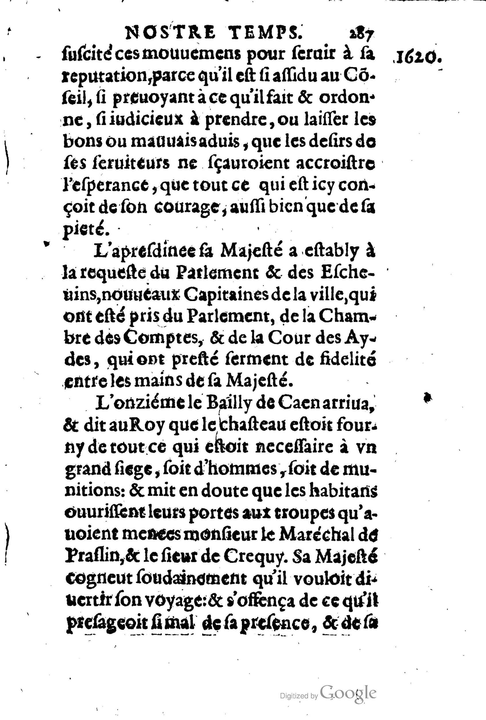 1623 - Joseph Bouillerot - Trésor de l’histoire générale de notre temps - BM Lyon