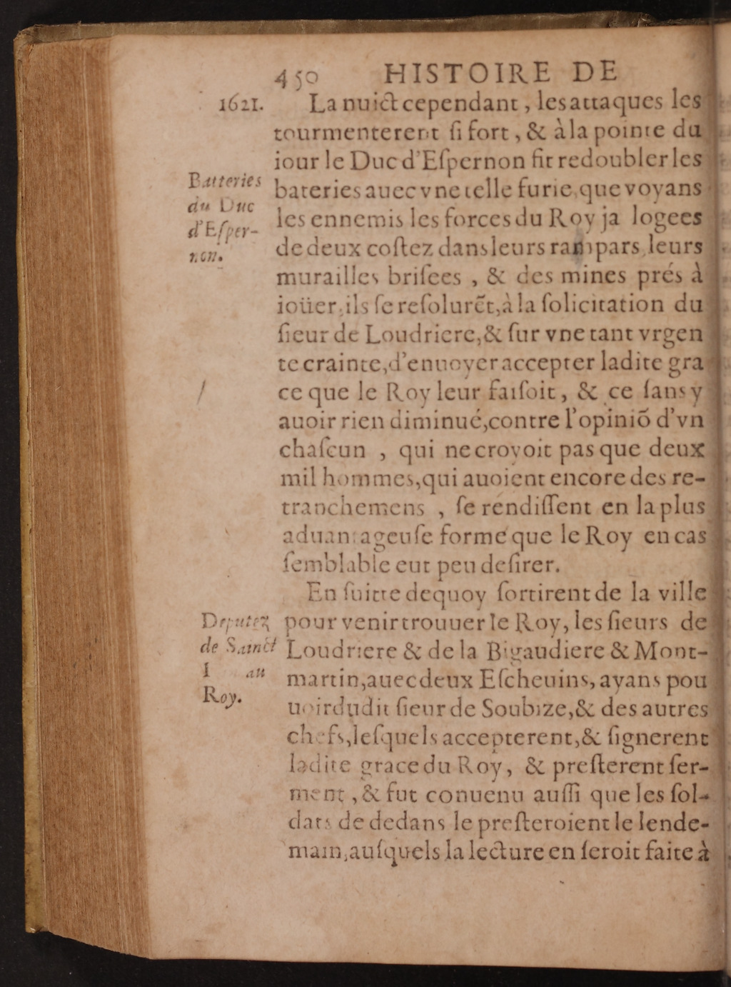 1626 - Joseph Bouillerot - Trésor de l’histoire générale de notre temps - BnF Arsenal