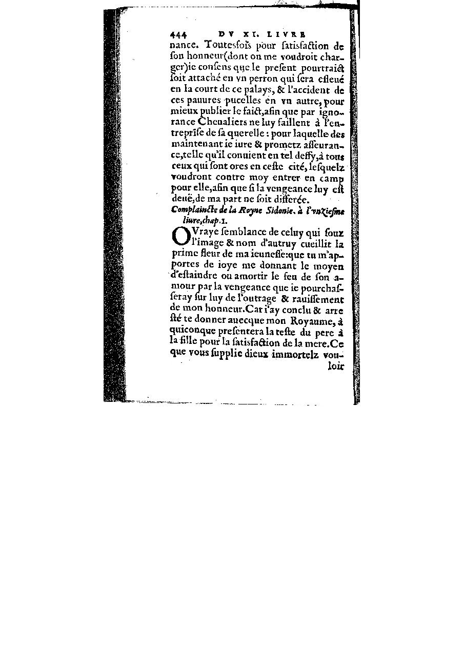 1572 - Veuve Gabriel Cotier - Trésor des Amadis - BM Lyon
