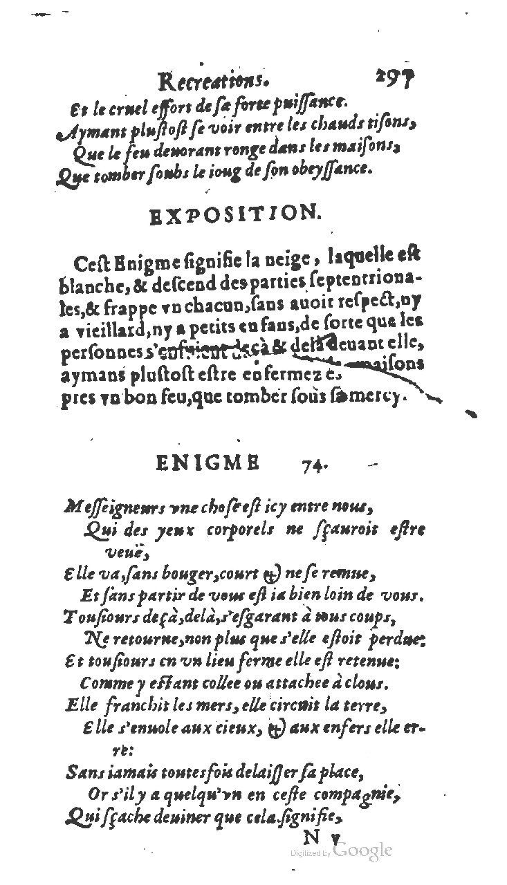 1611 - Jean Osmont - Trésor des récréations - BSB Munich