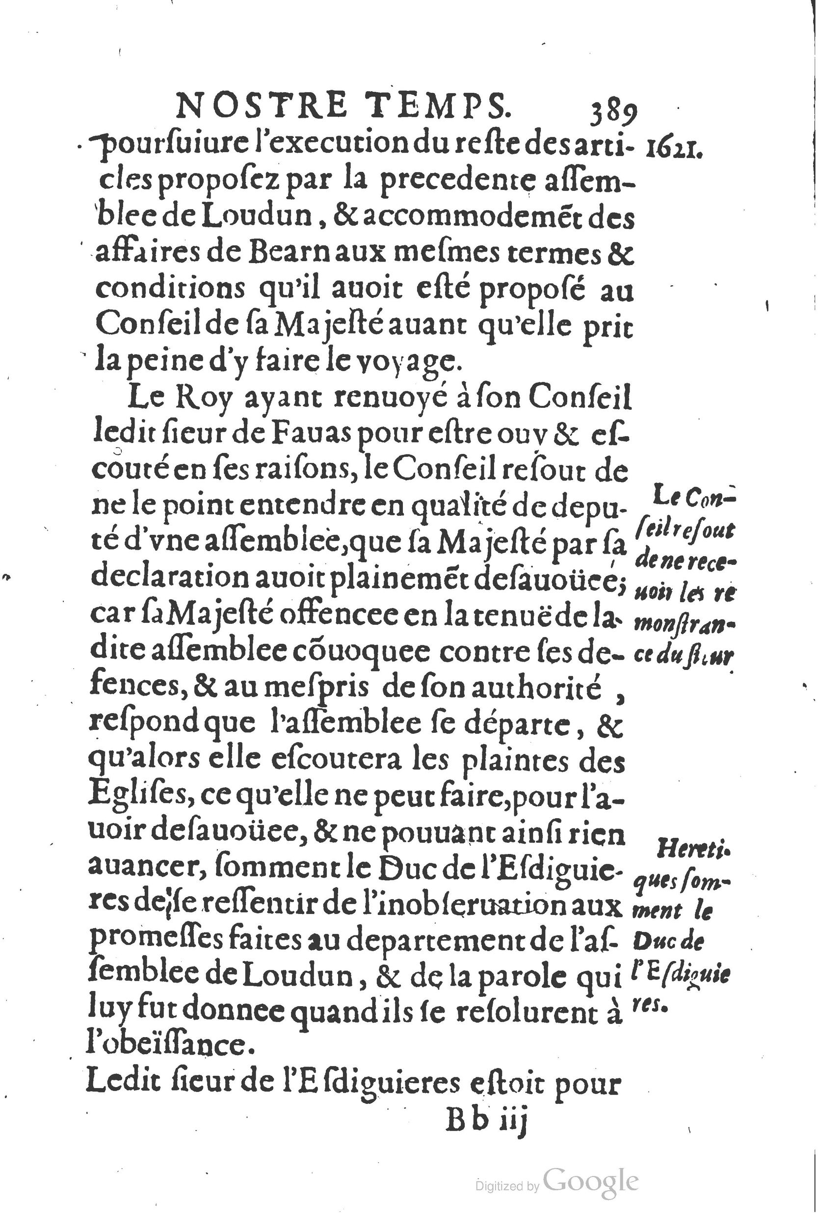 1626 - Joseph Bouillerot - Trésor de l’histoire générale de notre temps - BSB Munich
