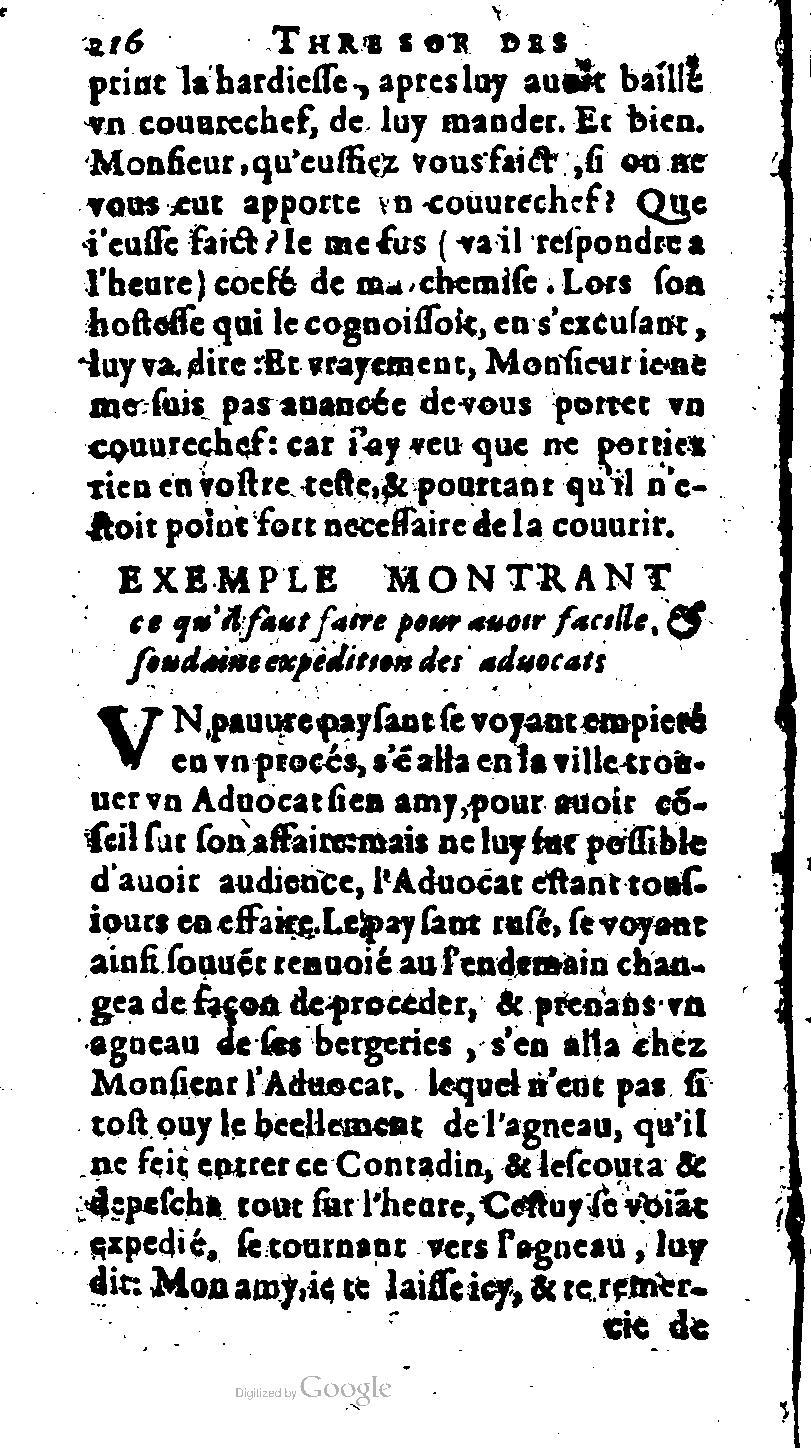 1616 - Balthazar Bellère - Trésor des récréations - NK ČR Prague