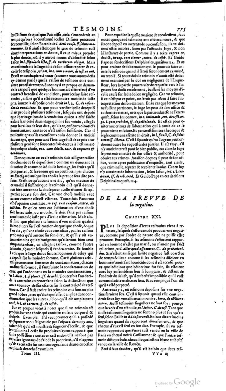 1629 - Veuve Nicolas Buon - Trésor du droit français (21754 T. 3) - BM Lyon